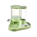 Pet Food and Water Dispenser Set for Cats and Small Dogs