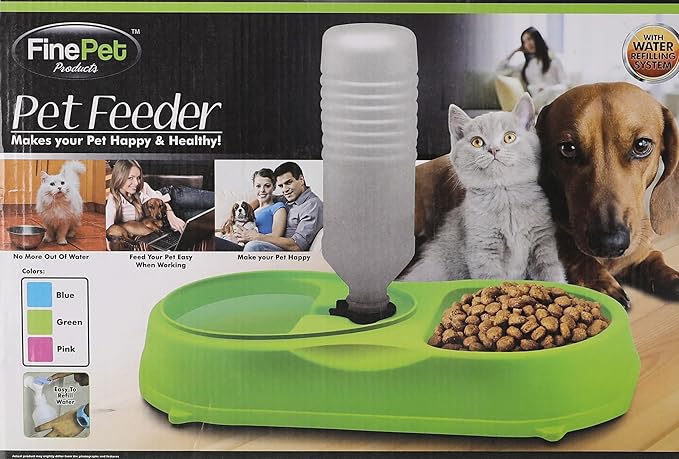 Pet feeder and water for cat and small dogs
