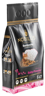 Nobilus Cat Litter 5L (BABY POWDER SCENTED)