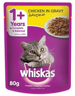 Whiskas Cat Food With CHICKEN In Gravy 80G