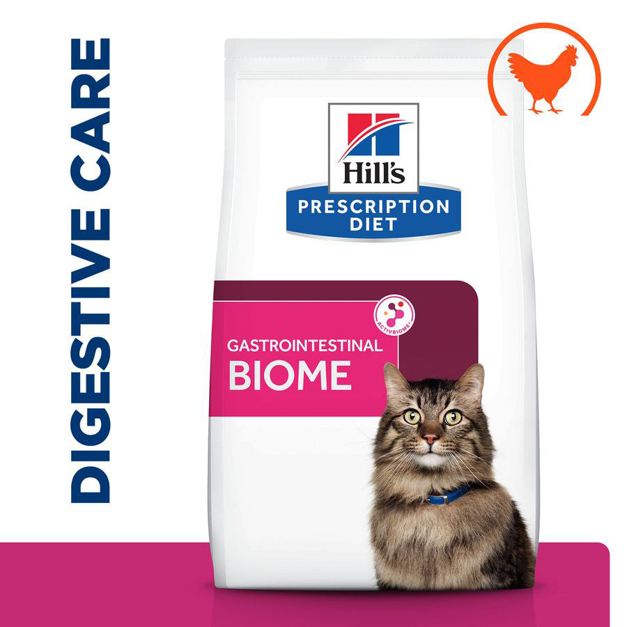 Hill's Prescription Diet Gastrointestinal Biome Dry Cat Food with Chicken 1.5 kg