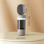 Pet water and feeder bottle with cup 550ml