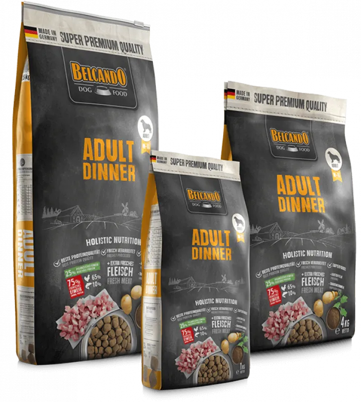 Belcando Adult dinner Dog Dry FoodM-XL 22.5 kg