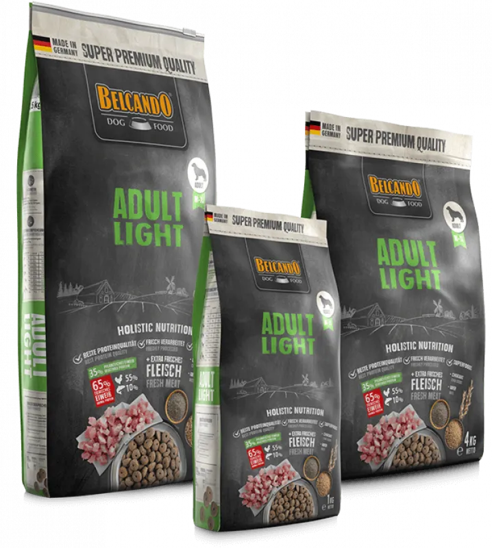 Belcando Light Dry Food with Poultry and Fish for Medium to XL Breed Adult Dogs 4 kg