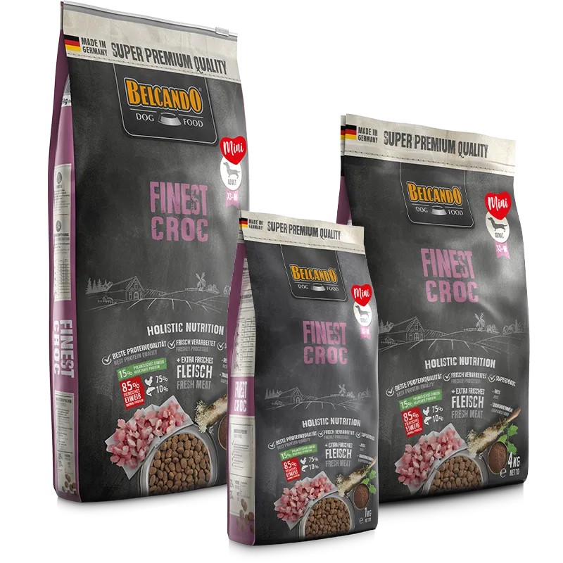 Belcando Adult Finest Croc Dog Dry FoodXS-M 4 kg