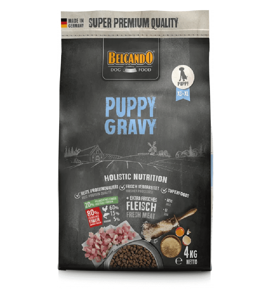 Belcando Puppy Dry Food In GravyXS-XL4 kg