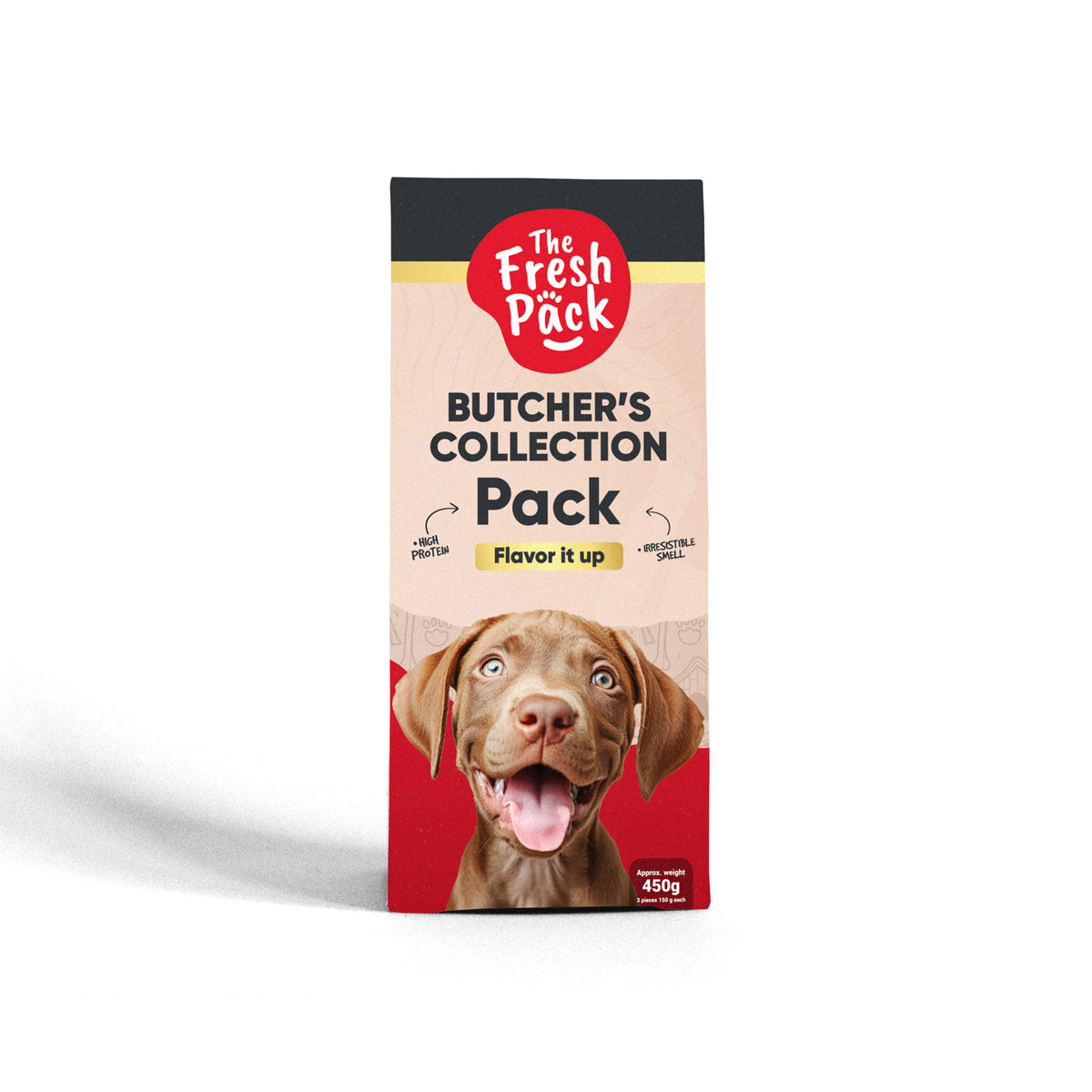 The Fresh Pack Butcher's Collection For Dogs - "UMAMI" 450 Grams