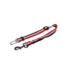 Naomi Black and Red Dog Leash For Car Seat Belt