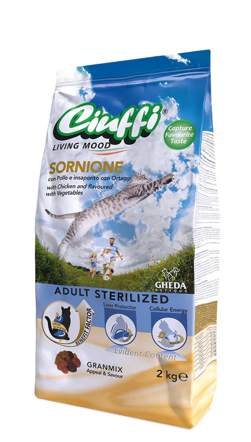 CIUFFI CAT Chicken ADULT STERILIZED 2kg