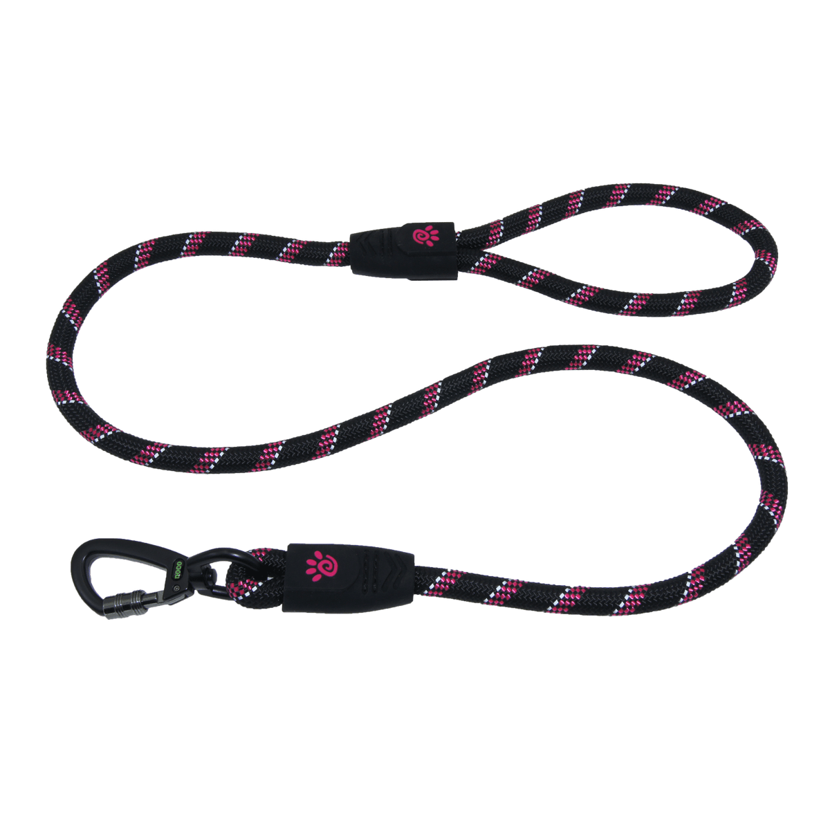 DOCO® 5ft Reflective Rope Dog Leash w/ Click & Lock Snap (1/2" Width) (13mm*150cm)