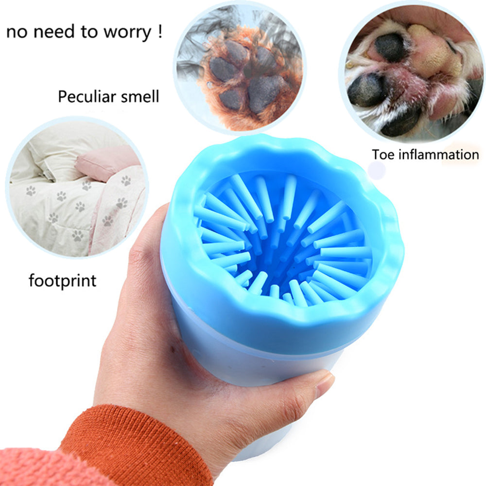 Nunbell Paw Cleaner With Soft Gentle Silicone Bristles