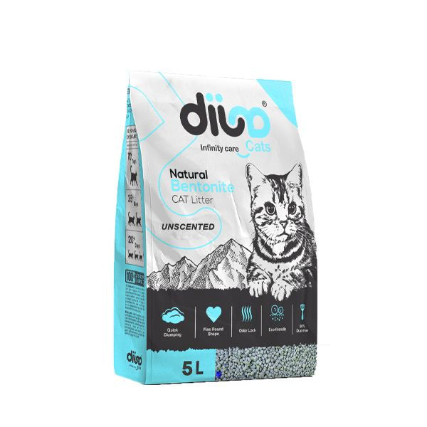 Dija cat litter clumping unscented– 5L