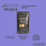 Schesir after dark Pollo con anatra in mousse 80g in busta