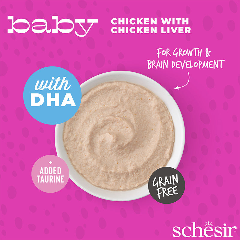 Schesir Pollo con fegato di pollo in mousse 70g in busta