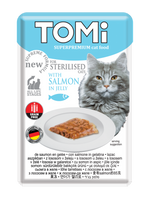 Tomi with Salmon for Sterilised Cats in Jelly (85G)