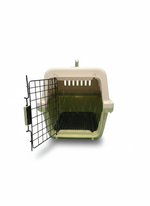 Naomi Pet Crate Green- With Bowl and Plastic Pad 50*34.5*34cm