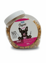 Orgo Organic Biscuits and Crunchy Treats for Dogs - Variety Pack 500g 4 Flavours
