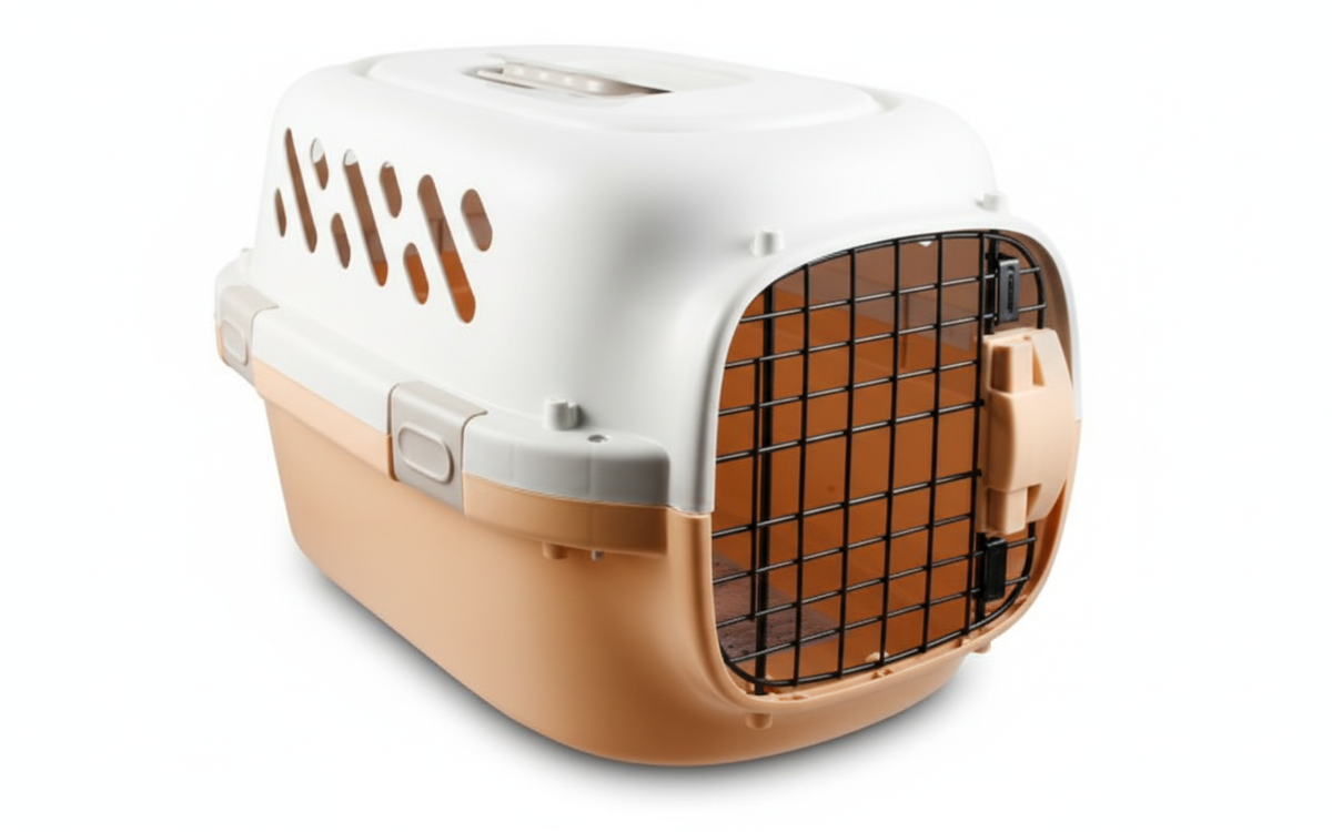 Naomi Pet Crate-S (Beige)