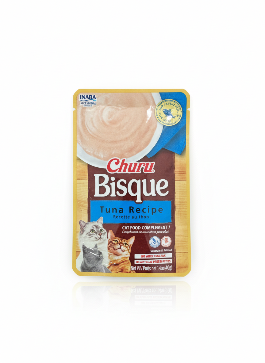 Churu Bisque tuna recipe for cats 40g