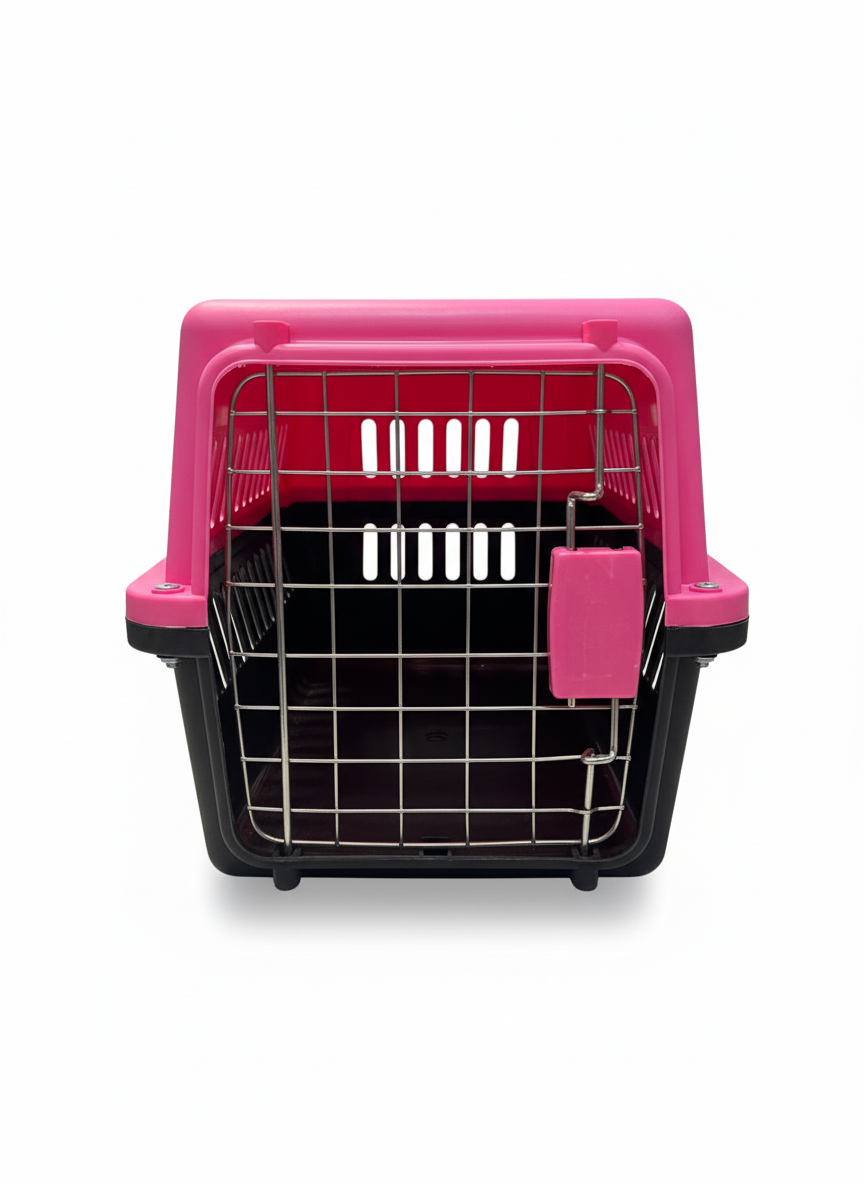 Groovy Cat Carrier Box Size S 45*28Cm Pink