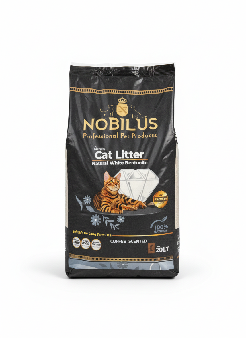 Nobilus Cat Litter 20L (COFFEE SCENTED)