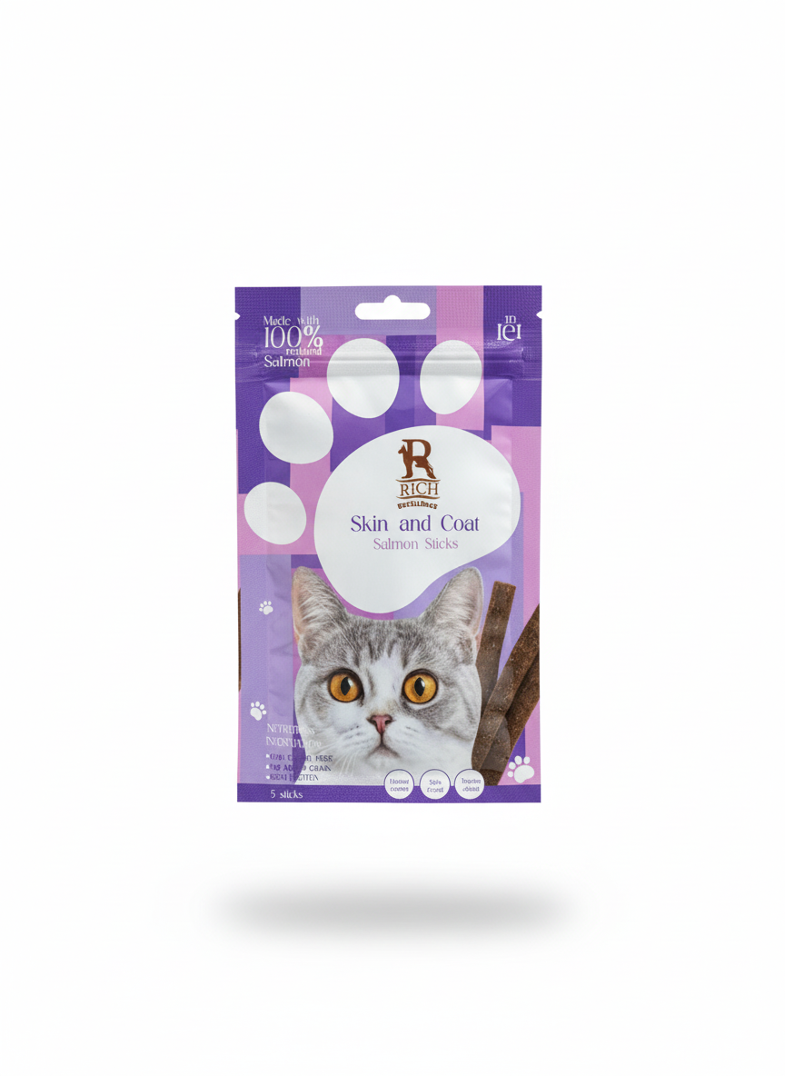 rich cat Sticks- salamon30 g