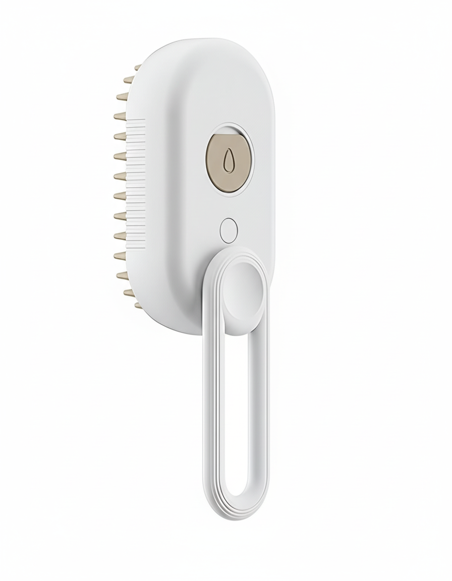 Hair Removal Steam Brush Grooming Tool with Self