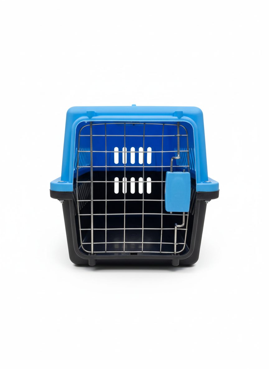 Groovy Cat Carrier Box Size S 45*28Cm Blue