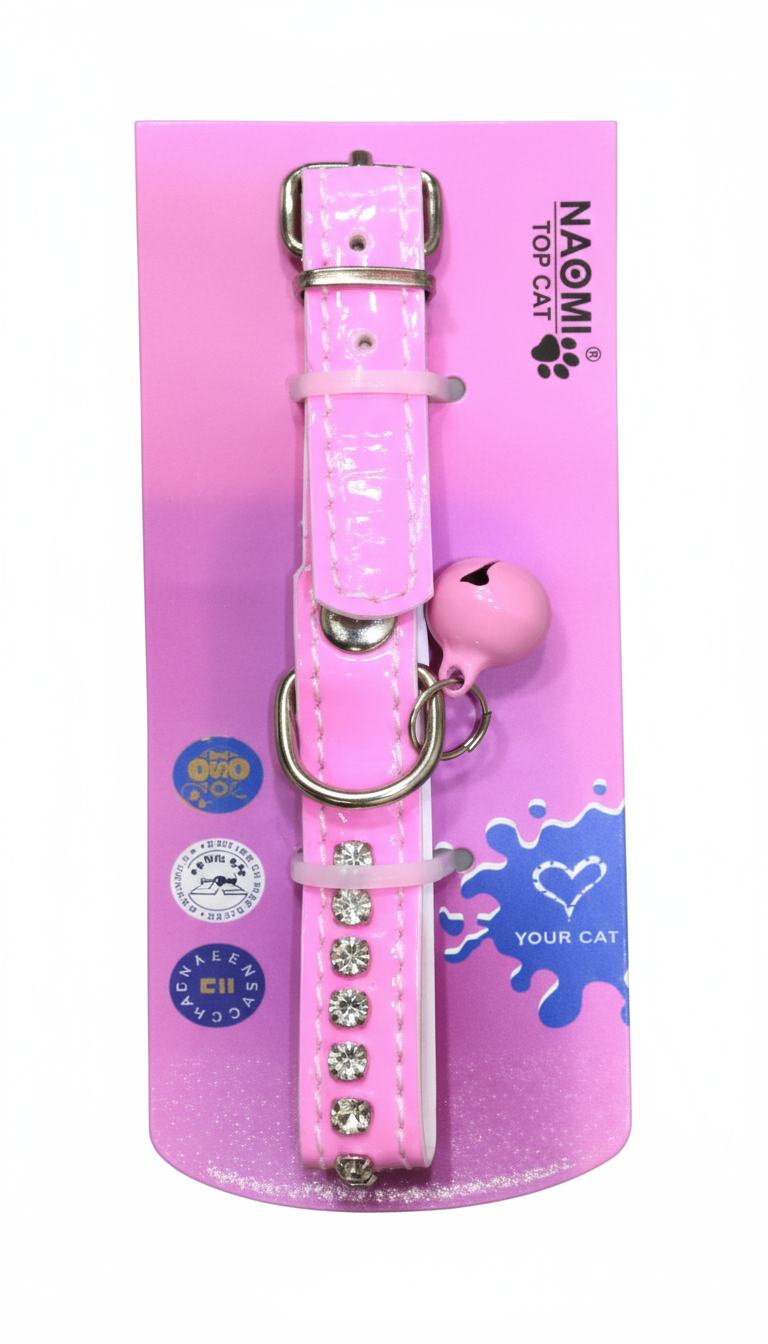 Naomi Cat Collar Pink