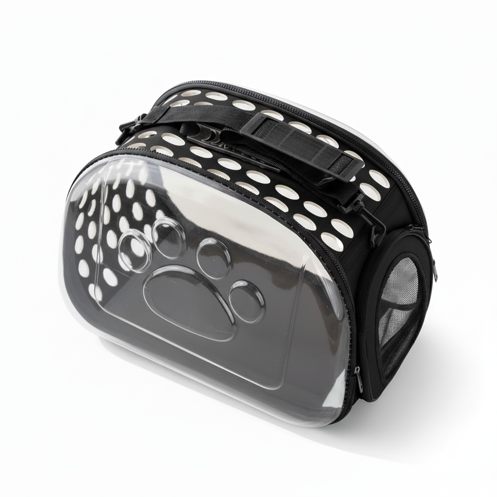 Pet Carrier Package for Cats and Small Dogs Black