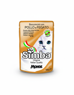 Simba chunkies with chicken and liver for cats 100g