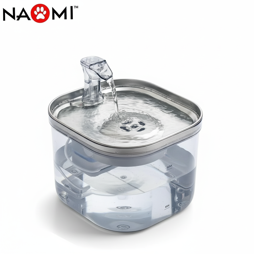 Smart Pet Water Fountain Stainless Steel Bowl