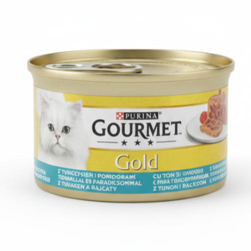 GOURMET PURINA GOLDWITH TUNA and TOMATO 85 GR