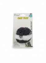 Vibrating Mouse Toy with Lace Mouse Shape Funny Mouse Toy for Cats