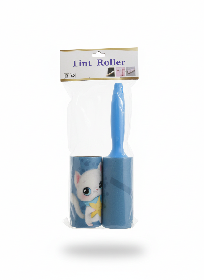 Lint Roller Set with 3 Decorative Refills