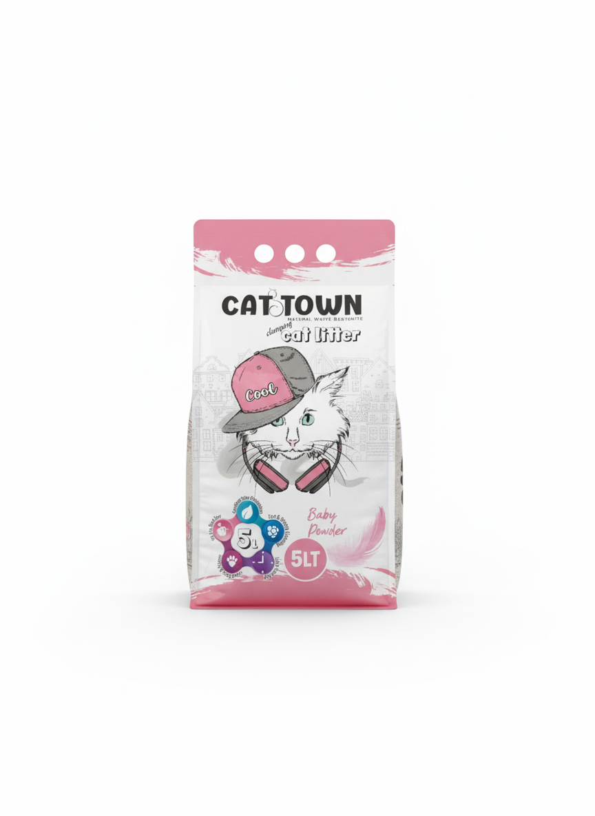 Cat Town Cat Litter Baby Powder 5L