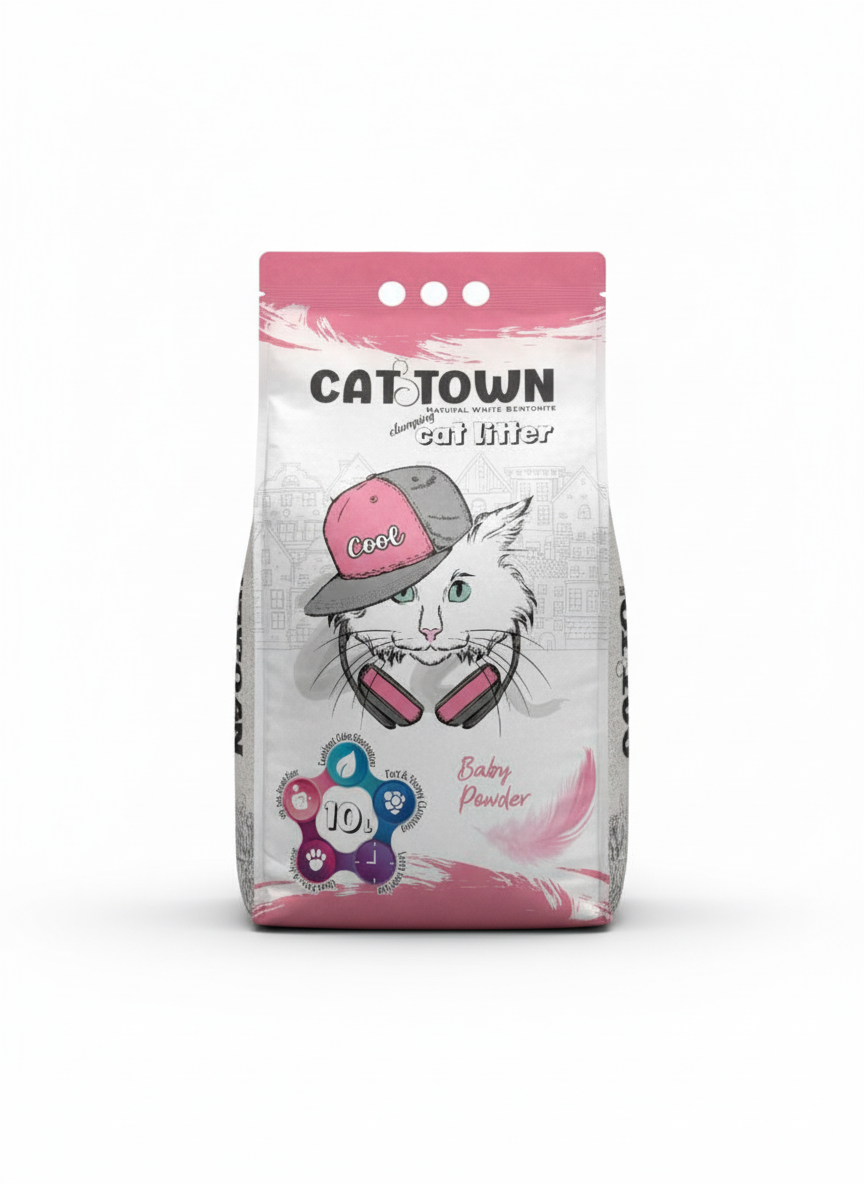 Cat Town Cat Litter Baby Powder 10L