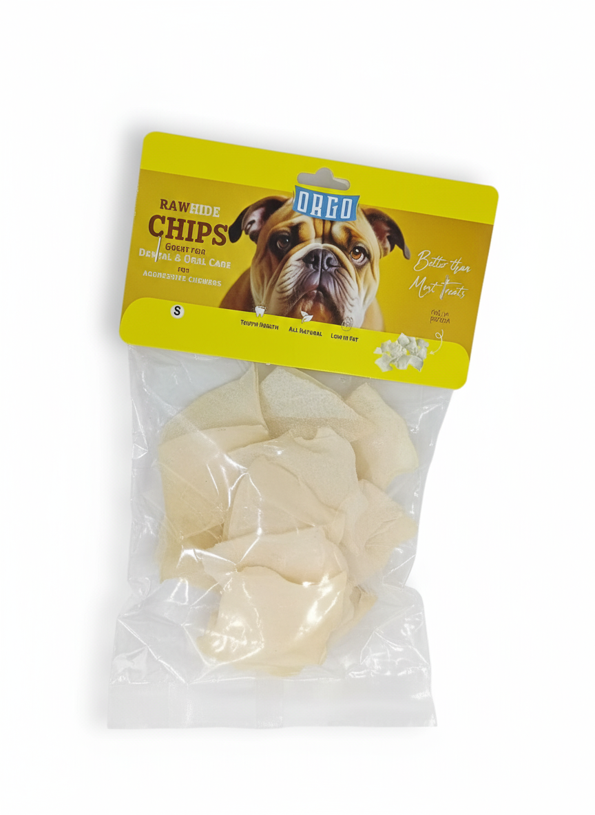 Orgo Rawhide Chips Dental & Oral Care 100gm