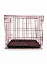 Steel Pet Box 60*45Cm Red