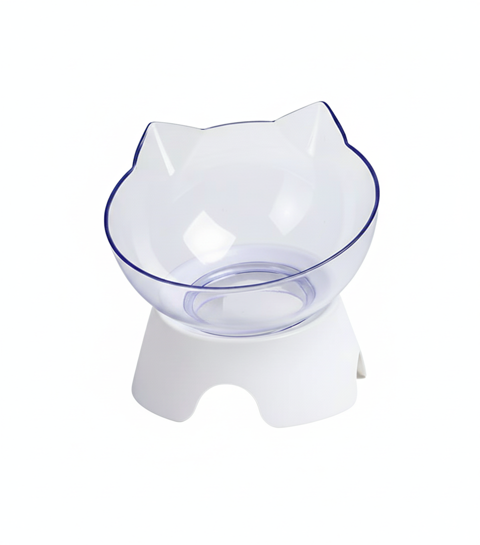 Raised Cat Bowl with Non-Slip Stand for Cats or Small Dogs