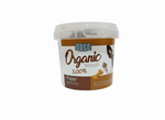 Container of Daco Organic Biscuits for puppies on a white background