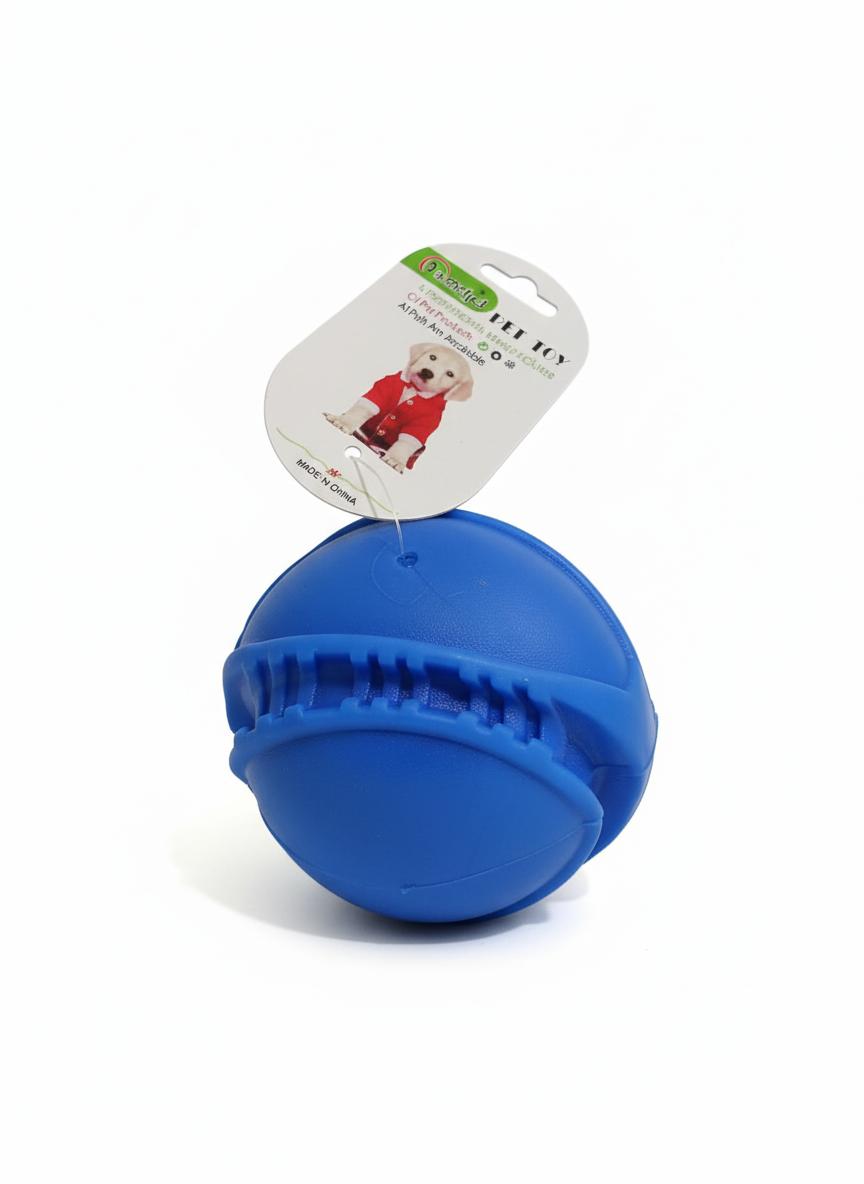 Squeaky Dog Chew & Treat Dispenser Ball