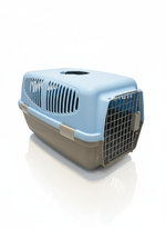 Travel Pet Box with Clips 56*26Cm Light Blue