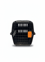 Naomi Pet Crate Black - With Bowl and Plastic Pad 45.5*31*30.5cm