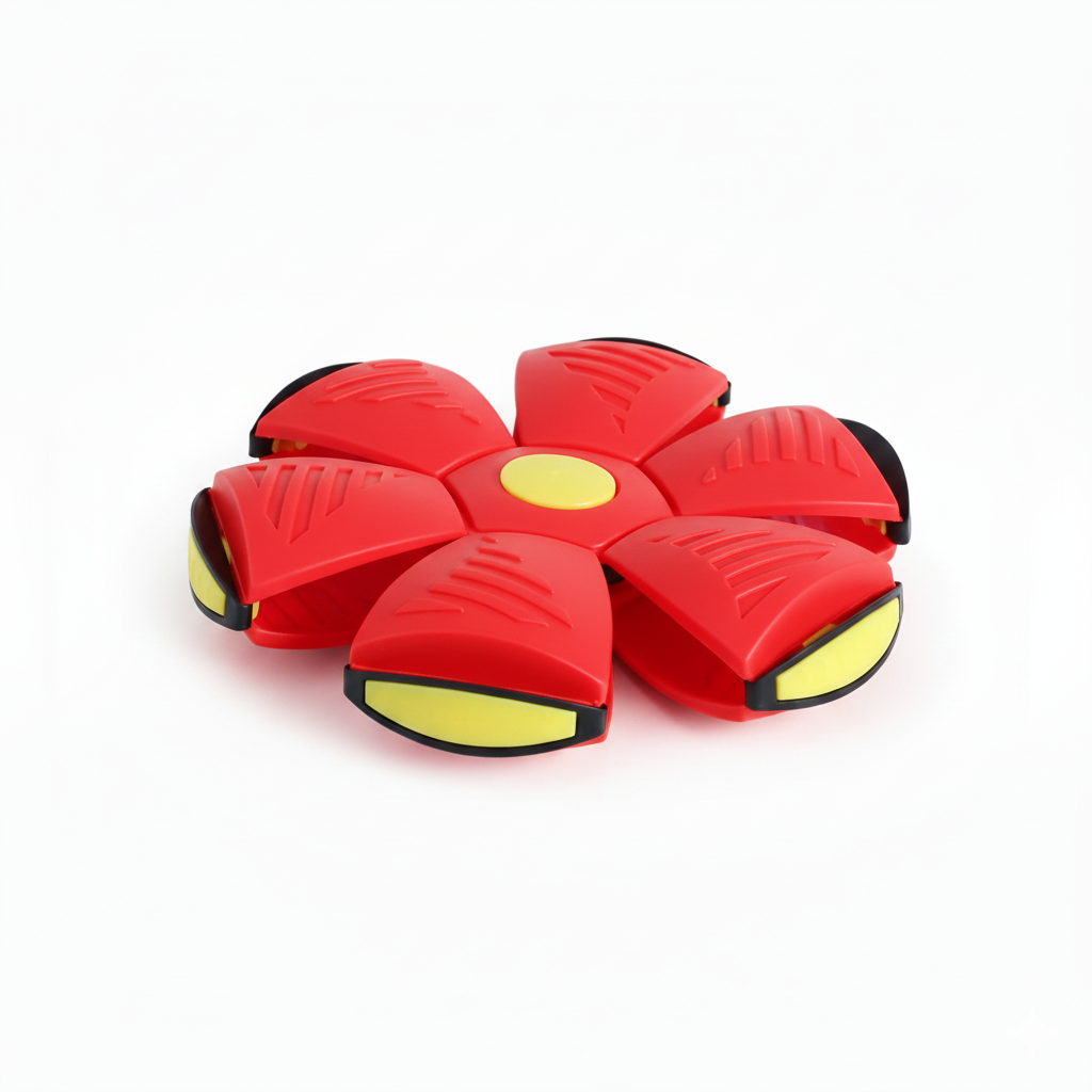 ELASTIC FLYING SAUCER BALL