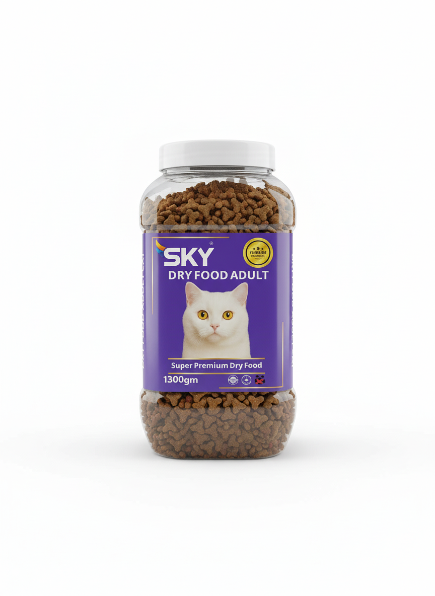 sky dry food adult cat 1300 gr