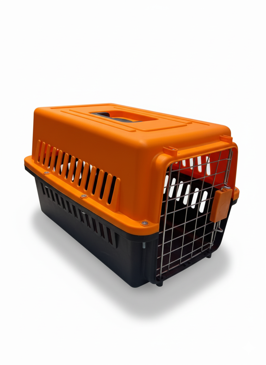 Groovy Cat Carrier Box Size S 45*28Cm Orange