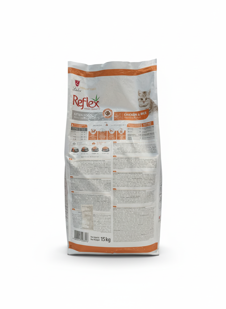 Reflex Kitten With Chicken & Rice 15kg