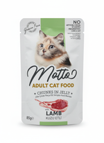 Motto Pouch Adult Cat Food Lamb 85g