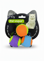 CAT TOY 3 BALLS TENNIS S